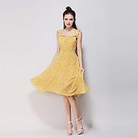 womens traveling sheath dress print boat neck midi sleeveless cotton s ...