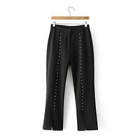 womens slim jeans pants going out casualdaily simple street chic solid ...