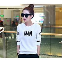 womens sports simple active spring fall t shirt pant suits solid lette ...