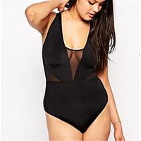 Women\'s Halter One-piece Polyester Spandex