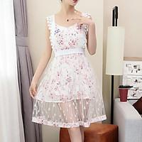 womens birthday daily evening party dresses skirts floral style spring ...