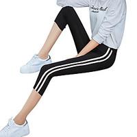 womens high rise strenchy skinny shorts pants active simple skinny str ...