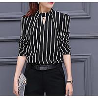 womens casualdaily simple spring summer t shirt pant suits striped hal ...