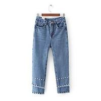 womens slim jeans pantsgoing out casualdaily simple street chic solid  ...