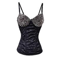 Women Overbust Corset , Cotton BlendsUp