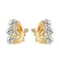 womens stud earrings jewelry euramerican fashion personalized rhinesto ...