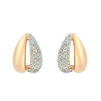 Women\'s Earrings Jewelry Euramerican Fashion Personalized Rhinestone Alloy Jewelry Jewelry For Wedding Party Anniversary 1 Pair