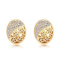 Women\'s Earrings Set Jewelry Euramerican Fashion Personalized Rhinestone Alloy Jewelry Jewelry For Wedding Party Anniversary 1 Pair