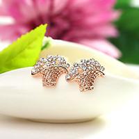 Women\'s Earrings Jewelry Euramerican Fashion Personalized Rhinestone Alloy Jewelry Jewelry For Wedding Party Anniversary 1 Pair