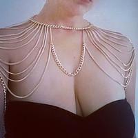 Women\'s Body Jewelry Body Chain Alloy Unique Design Fashion Jewelry Jewelry Party 1pc