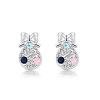 womens stud earrings jewelry euramerican fashion personalized rhinesto ...