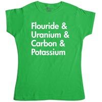 womens science t shirt offensive elements