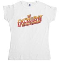 Womens Inspired By Bill N Ted - Be Excellent To Each Other T Shirt