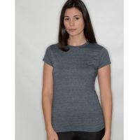 womens soft style t shirt dark heather