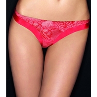 wonderbra ultimate strapless lace red thong