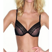 Wonderbra Natural Lift Sexy Bra, Black U/W Non Padded Bra