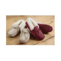 Womens Moccasins Hard Sole