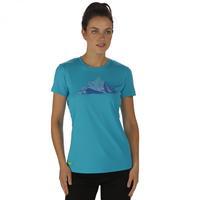Women\'s Fingal II T-Shirt Fluro Blue