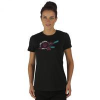 womens fingal ii t shirt black