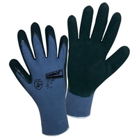 worky 14901 eco latex foam fine knitted glove size 8