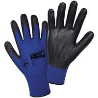 worky 1165 nylon super grip nitrile fine knitted glove size 7