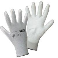 Worky 1171 ESD Nylon/Carbon-PU Fine Knitted Glove - Size 10