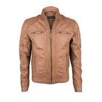 woodland biker jacket