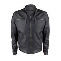 Woodland Leather Biker Jacket