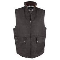 Woodland Leather Puffa Gilet