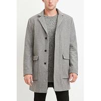 Wool-Blend Longline Coat