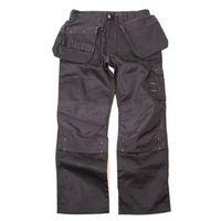 worker plus trouser 28 waist 31 leg black