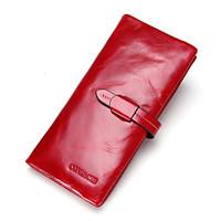 Women Cowhide Sports Casual Event/Party Wedding Office Career Shopping Checkbook Wallet All Seasons