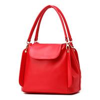 womens fashion casual pu leather messenger shoulder bagtotes
