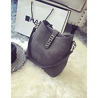 women shoulder bag pu casual black gray purple brown blue