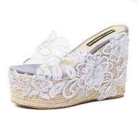 womens shoes transparent silicone wedge heel open toe sandals dress ca ...