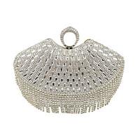 Women Diamonds Tassel Clutch/Formal / Event/Party / Wedding Evening Bag/Purse/Handbags/Eveningbags/Glass/Stone/Tassel