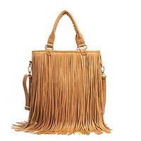 Women PU Baguette Tote - Beige / Brown / Black / Khaki