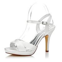 womens heels club shoes comfort dyeable shoes silk spring summer weddi ...
