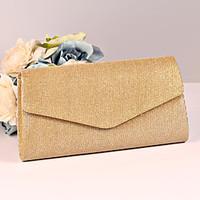 Women Nylon Formal / Event/Party / Wedding / Office Career Evening Bag Gold / Silver / Black / Almond