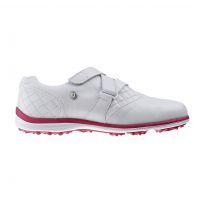 Womens Casual Collection - White / Fuchsia