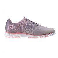 womens empower golf shoes grey silver pink