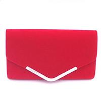 Women Polyester Event/Party / Outdoor Evening Bag Blue / Red / Black