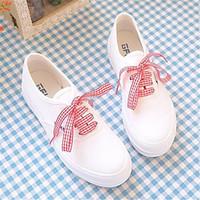 womens loafers slip ons spring comfort canvas casual