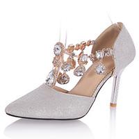 Women\'s Heels Spring / Summer / Peep Toe / Pointed Toe Customized Materials Wedding / Party Evening / Dress