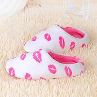 womens slippers flip flops winter slippers round toe fleece casual fla ...