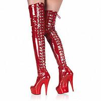 womens shoes patent leather heels platform fashion boots heels boots p ...