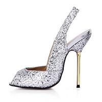 womens sandals summer slingback synthetic wedding party evening dress  ...