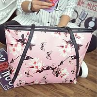 Women PU Casual / Outdoor / Office Career / Shopping Shoulder Bag White / Pink / Blue / Yellow / Black