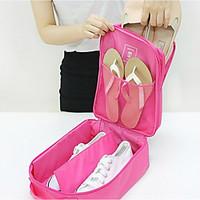 Women Shoes Pounch Canvas/Nylon/Acrylic Zipper Travel Bag