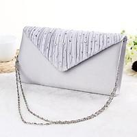 women silk eventparty evening bag beige silver black